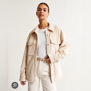 Abercrombie Cream Jacket